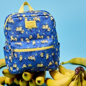 Despicable Me Minions All-Over Print Nylon Square Mini Backpack