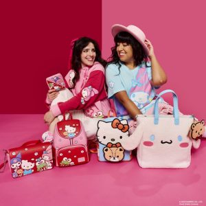 Sanrio Hello Kitty & Tiny Chum Bear Sherpa Mini Backpack