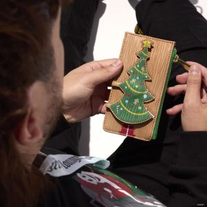 The Nightmare Before Christmas Christmas Town Tree Large Card Holder