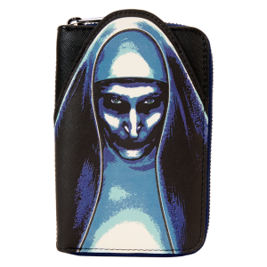 The Nun Cosplay Glow Zip Around Wallet