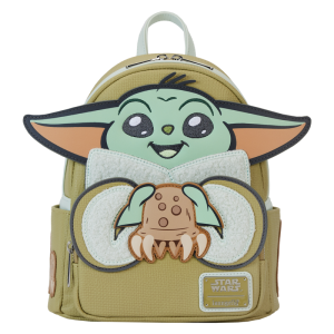 The Mandalorian Grogu & Crabbies Cosplay Mini Backpack