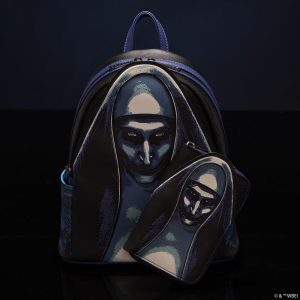 The Nun Cosplay Glow Zip Around Wallet