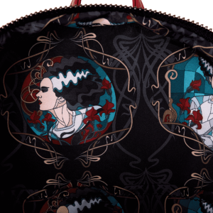 Universal Monsters The Bride Of Frankenstein Stained Glass Mini Backpack