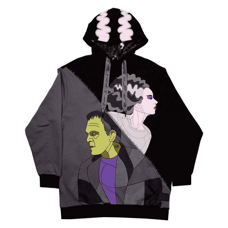 Universal Monsters The Bride Of Frankenstein Unisex Hoodie