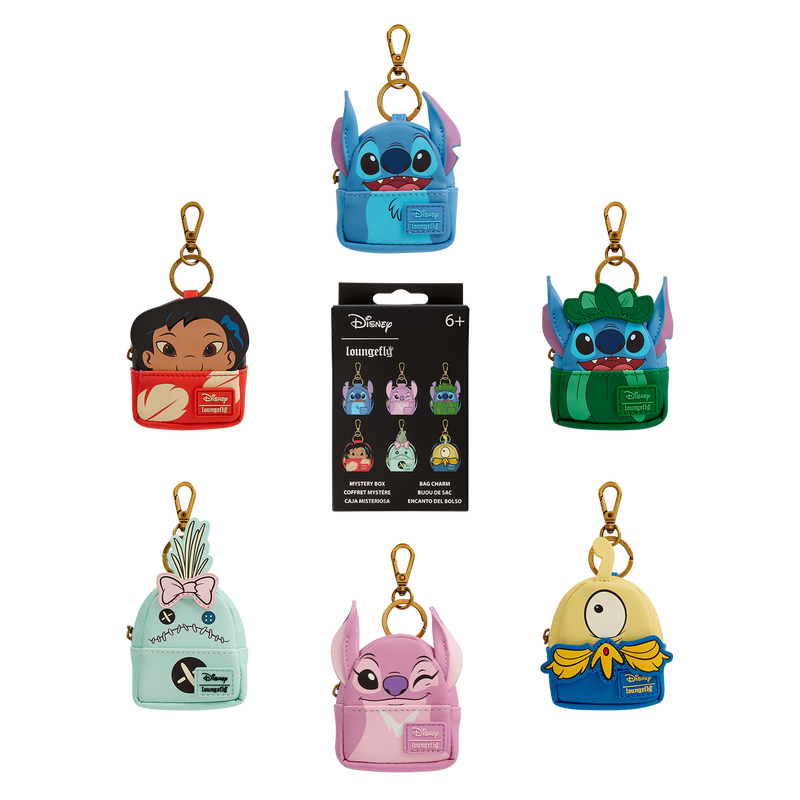 Lilo & Stitch Cosplay Mystery Mini Backpack Keychain Charm