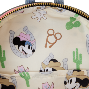 Western Mickey Mouse Cosplay Mini Backpack