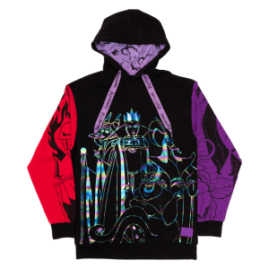Disney Villains Color Block Unisex Hoodie