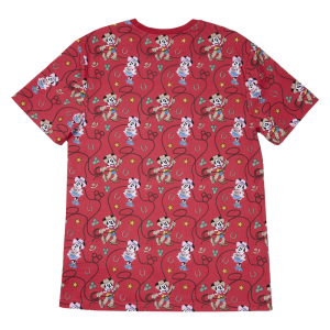 Western Mickey & Minnie Lasso All-Over Print Unisex Tee&nbsp;