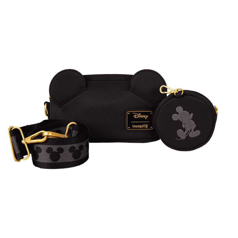 Mickey Mouse Nylon Sling Crossbody Bag with Coin Bag