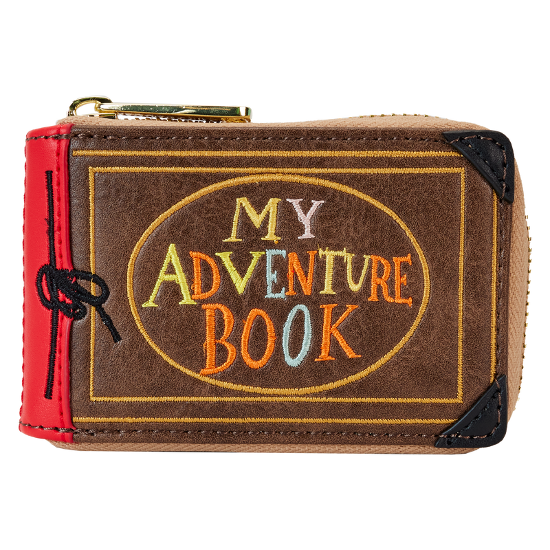 Up 15th Anniversary Adventure Book Accordion Zip Around Wallet